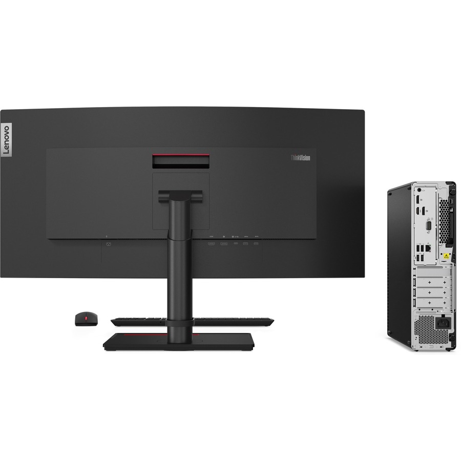 Lenovo ThinkCentre M75s Gen 2 11JB0033US Desktop Computer - AMD Ryzen 5 PRO 4650G Hexa-core (6 Core) 3.70 GHz - 16 GB RAM DDR4 SDRAM - 256 GB M.2 PCI Express NVMe x4 SSD - Small Form Factor - Black