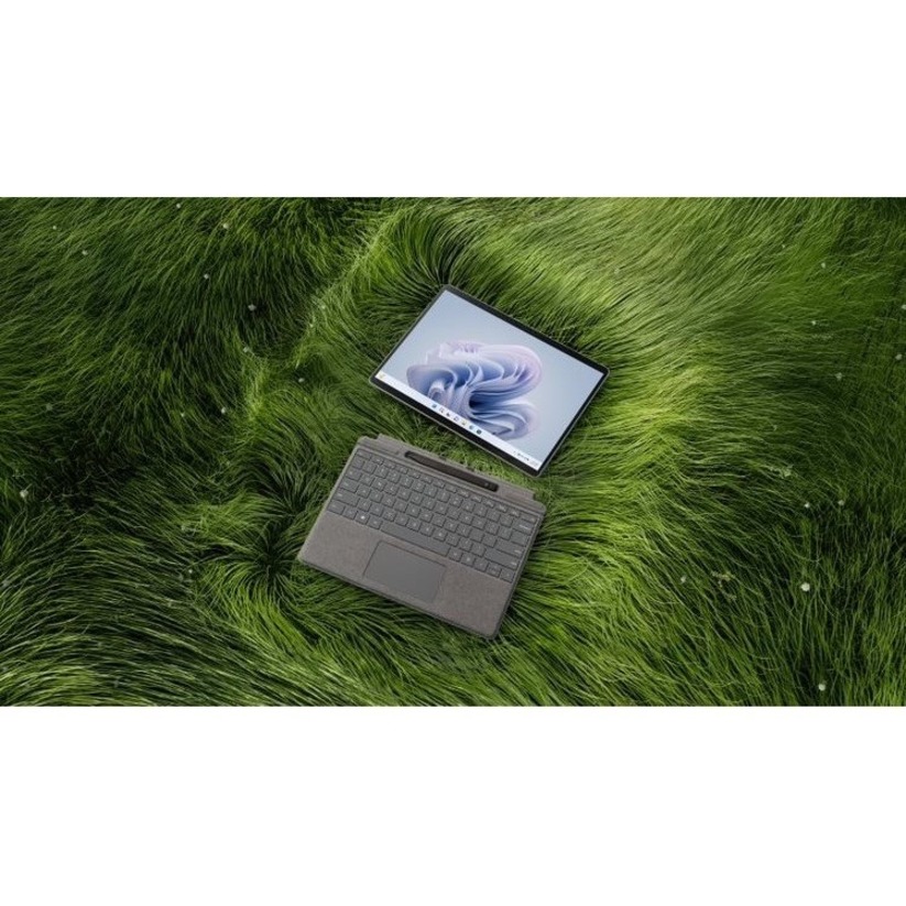 Microsoft Surface Pro 9 Tablet - 13" - Core i5 12th Gen i5-1245U Deca-core (10 Core) 1.60 GHz - 16 GB RAM - 256 GB SSD - Windows 11 Pro - Platinum - TAA Compliant