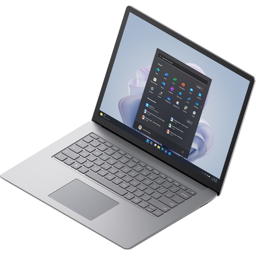 Microsoft Surface Laptop 5 15" Touchscreen Notebook - 2496 x 1664 - Intel Core i7 12th Gen i7-1265U - Intel Evo Platform - 8 GB Total RAM - 256 GB SSD - Platinum