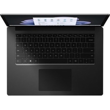 Microsoft Surface Laptop 5 15" Touchscreen Notebook - 2496 x 1664 - Intel Core i7 12th Gen i7-1265U - Intel Evo Platform - 32 GB Total RAM - 1 TB SSD - Matte Black - TAA Compliant