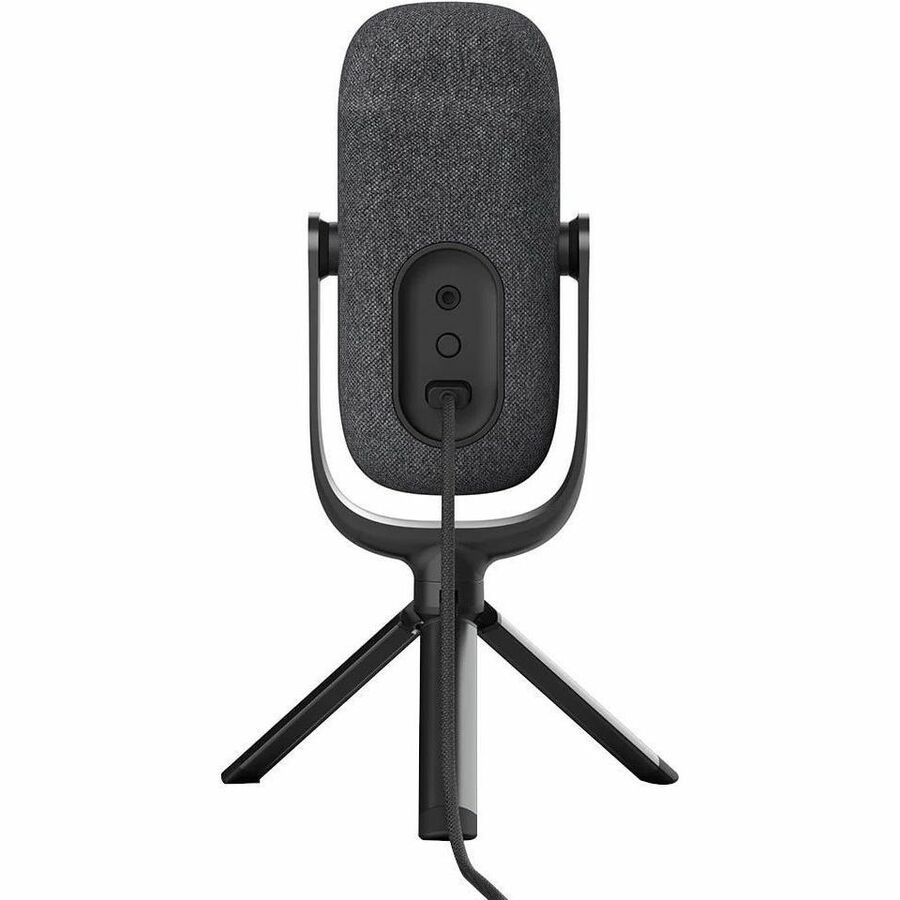 JLab JBuds Talk USB microphone in black for desktop voice communication — alternate view 3
