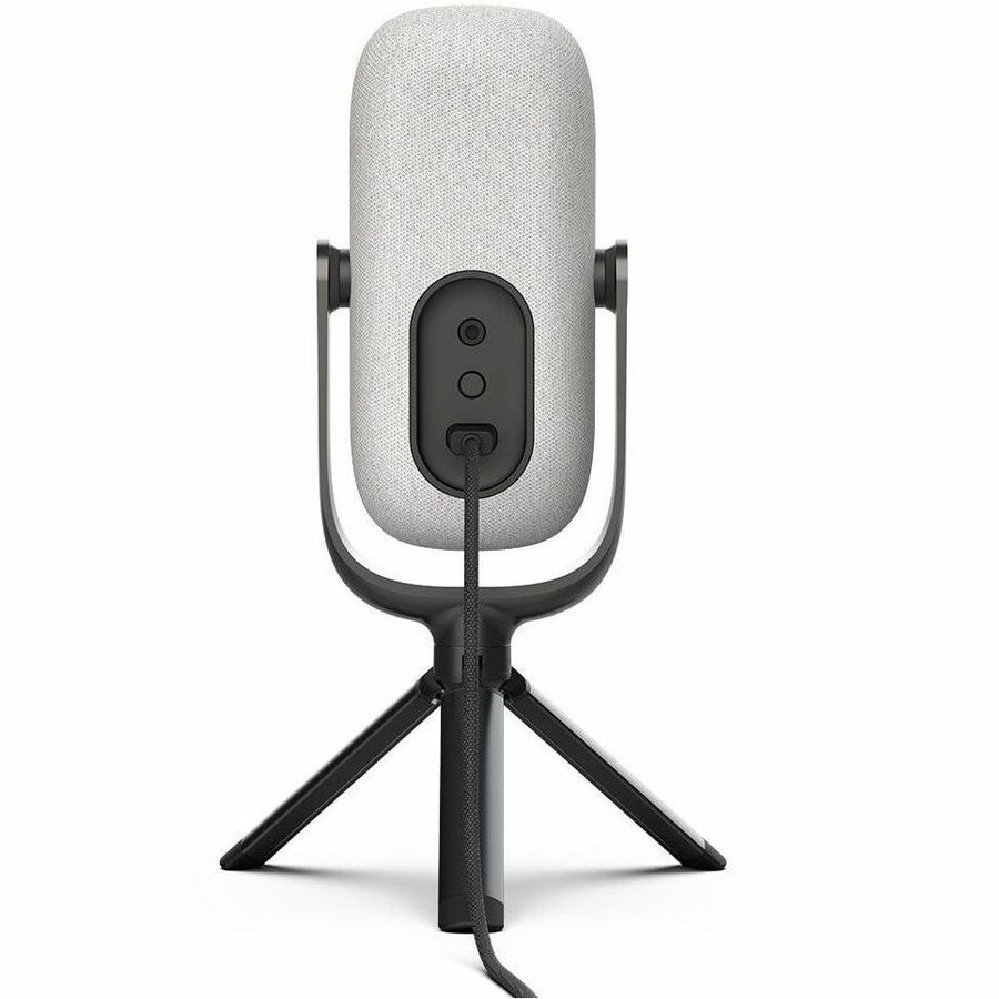 JLab JBuds Talk USB microphone in white for desktop voice communication — alternate view 3
