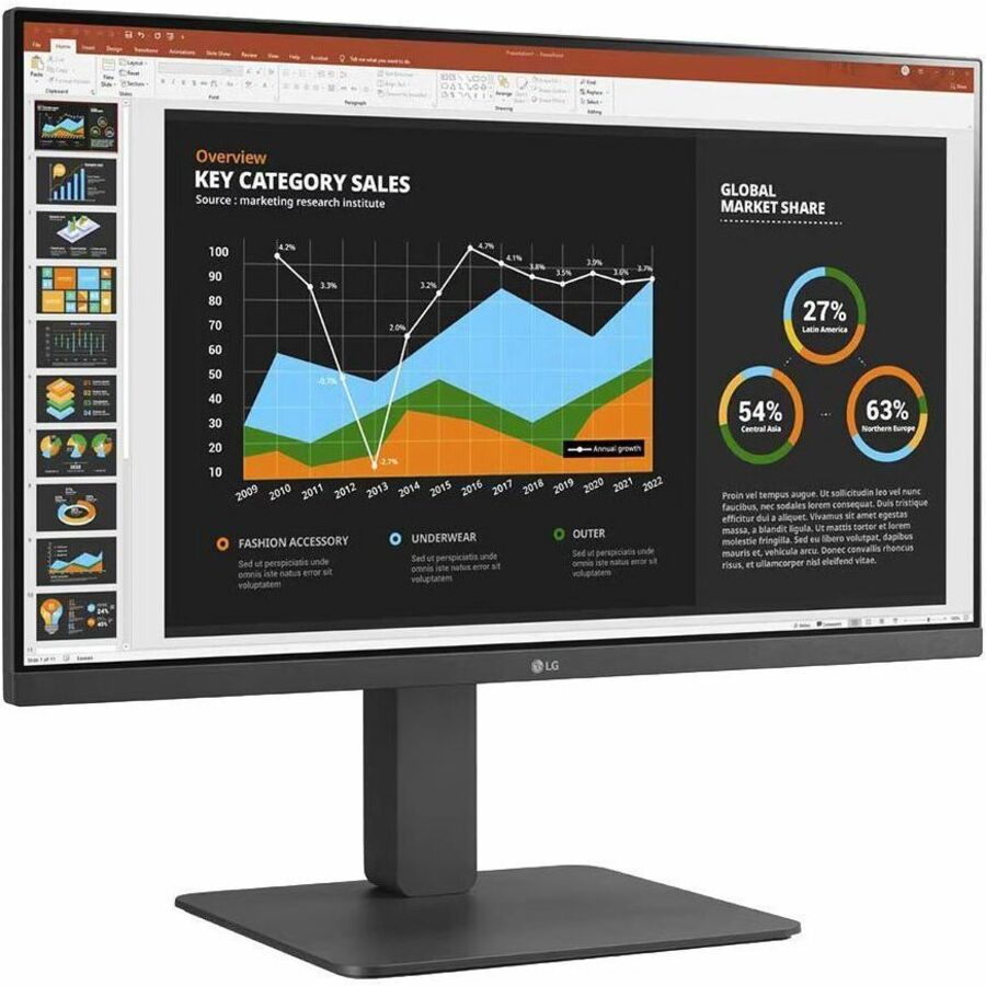 LG 24BR650B-C 24" Class Full HD LCD Monitor - 16:9