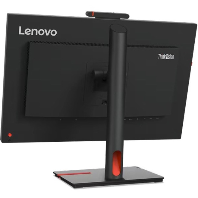 Lenovo ThinkVision T24mv-30 24" Class Webcam Full HD LCD Monitor - 16:9 - Raven Black