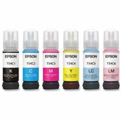 Epson UltraChrome D6r-S T54C Original Inkjet Ink Cartridge - Light Cyan - 1 / Pack - 70 mL Light Cyan