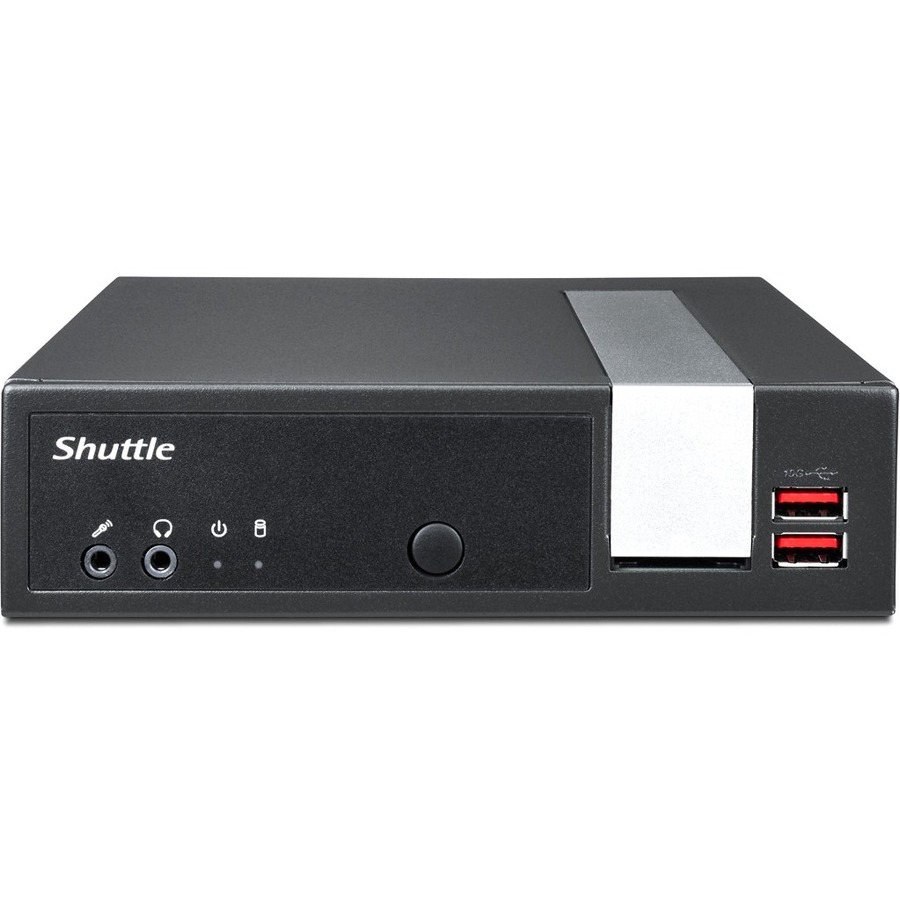 Shuttle XPC slim DL20NV2 Barebone System - Slim PC - Socket BGA-1338 - 1 x Processor Support - Intel Celeron N4505 2 GHz Dual-core (2 Core)