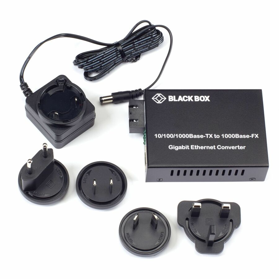 Black Box Pure Networking Transceiver Media Converter