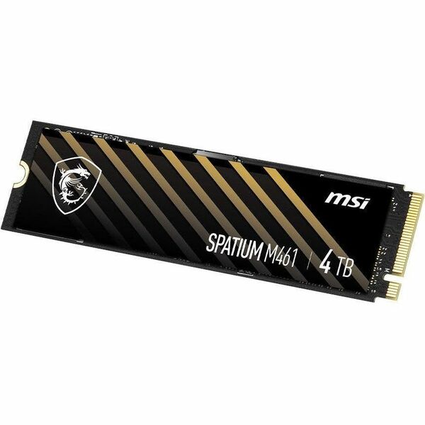MSI SPATIUM M461 4TB NVMe  PCIe 4.0 M.2 SSD