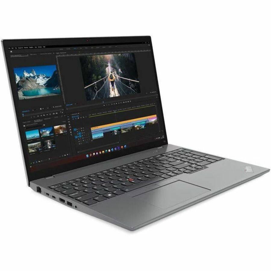 Lenovo ThinkPad T16 Gen 2 21HH001MUS 16" Touchscreen Notebook - WUXGA - Intel Core i7 13th Gen i7-1355U - 16 GB - 512 GB SSD - English Keyboard - Storm Gray