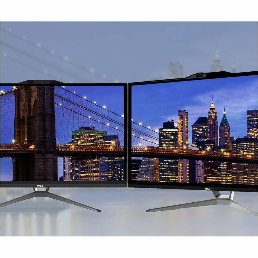 MSI Pro PRO AP222T 13M PRO AP222T 13M-059US All-in-One Computer - Intel Core i3 13th Gen i3-13100 - 8 GB - 512 GB PCI Express NVMe SSD - 21.5" Full HD Touchscreen - Desktop - Black