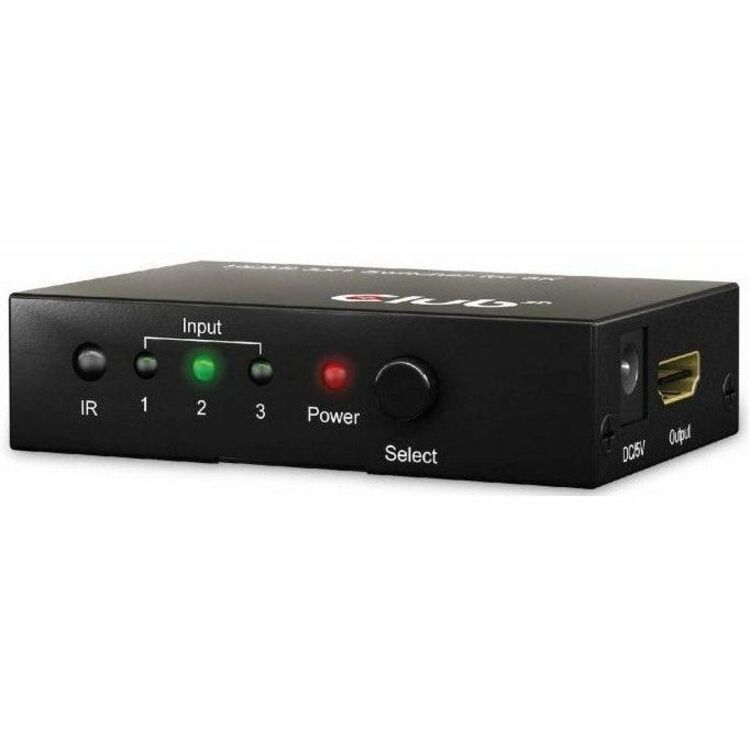 Club 3D 3 to 1 HDMI 8K60Hz/4K120Hz Switch