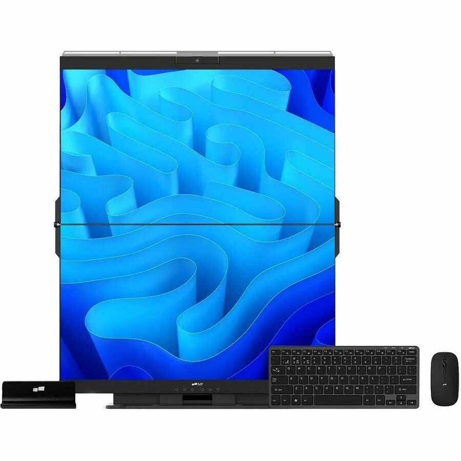 Mobile Pixels Geminos T 24" Dual-Stacked 1080p Monitors with Multi-Touch and Webcam