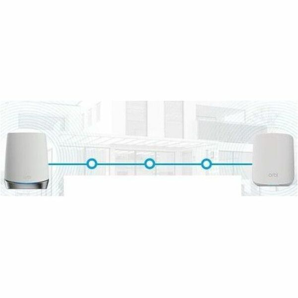 Netgear Orbi RBK652S Wi-Fi 6 IEEE 802.11ax Ethernet Wireless Router