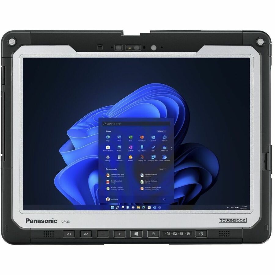 Panasonic TOUGHBOOK CF-33 Rugged Tablet - 12" QHD - vPro Technology - 16 GB - 512 GB SSD - Windows 11 Pro - 4G