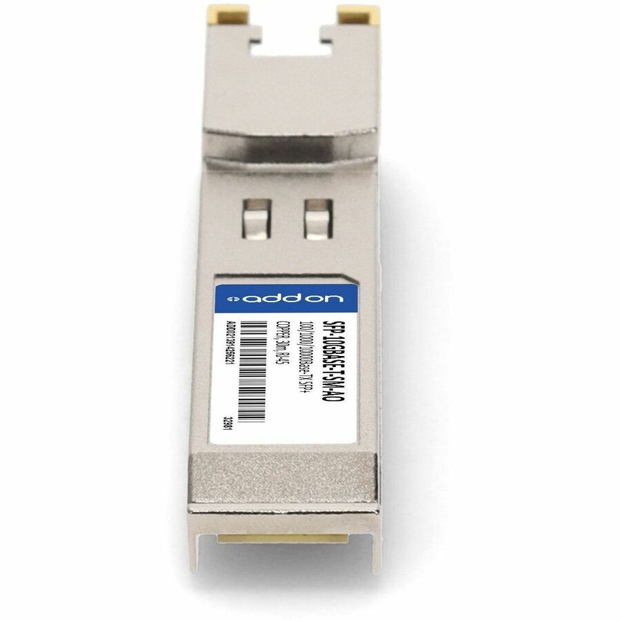 AddOn Networks SFP-10GBASE-T-SM-AO SFP+ RJ-45 10GBASE-T transceiver for 10 GbE copper links — alternate view 3