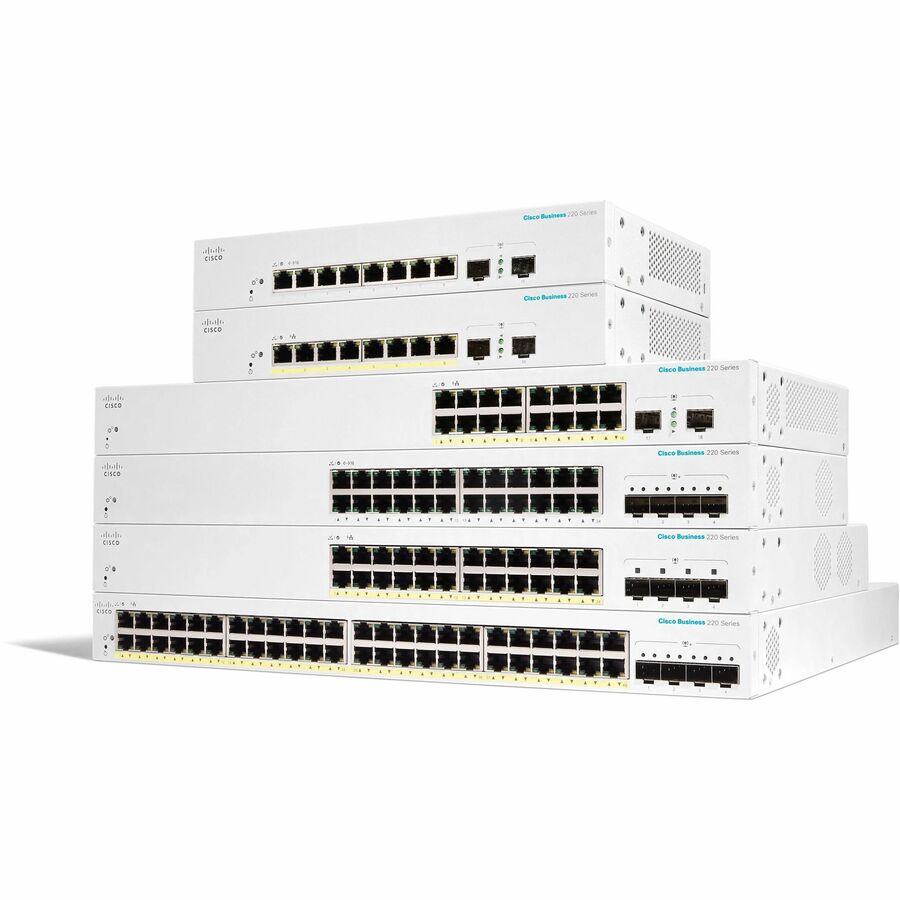 Cisco Business CBS220-8FP-E-2G Ethernet Switch