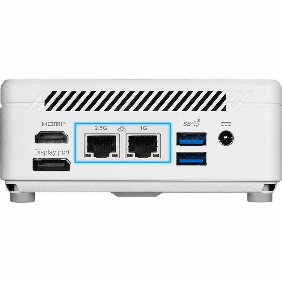 MSI Cubi 5 12M-266US Desktop Computer - Intel Core i3 12th Gen i3-1215U - 8 GB - 1 TB PCI Express NVMe SSD - Mini PC - Windows 11 - 1 Year Warranty