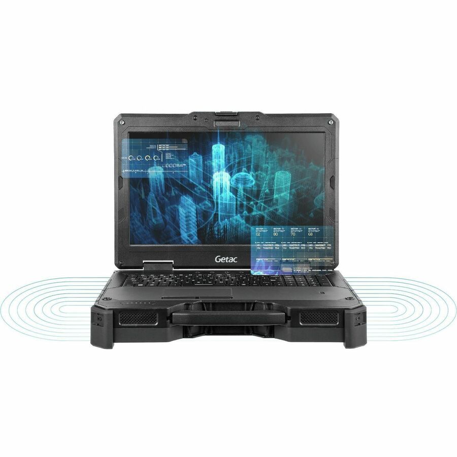 Getac X600 Pro fully rugged laptop — alternate view 3