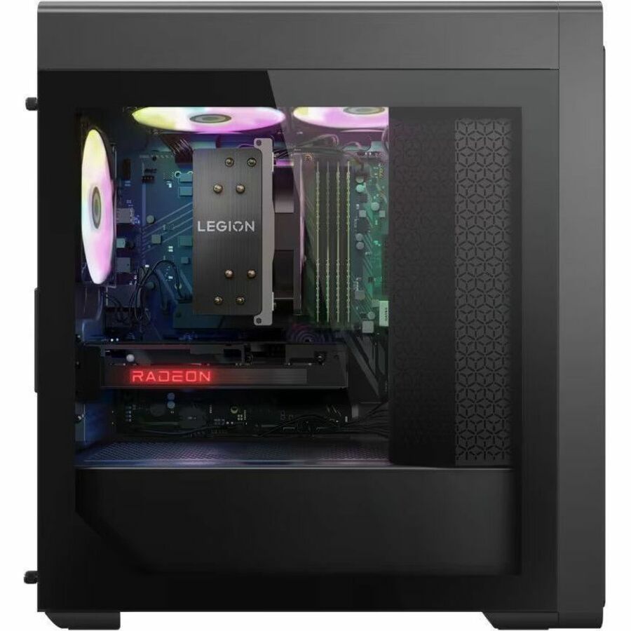 Lenovo Legion T5 26ARA8 90UX0016US Gaming Desktop Computer - AMD Ryzen 7 7700 - 16 GB - 512 GB SSD - Tower - Storm Gray