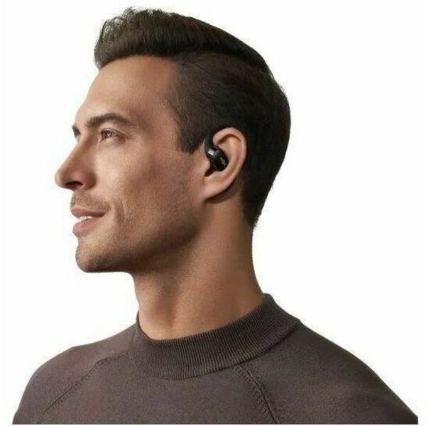 SHOKZ OpenFit Open-Ear True Wireless Earbuds, Black