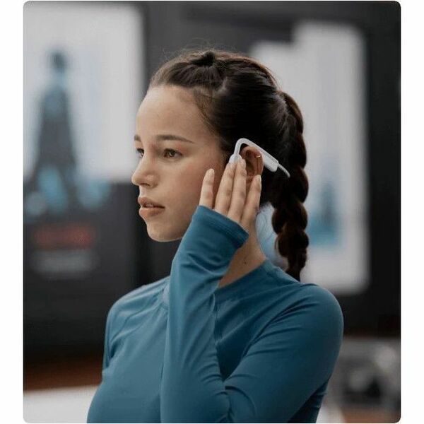 SHOKZ OpenMove Bluetooth Bone Conduction On-Ear Sport Headphones Pink