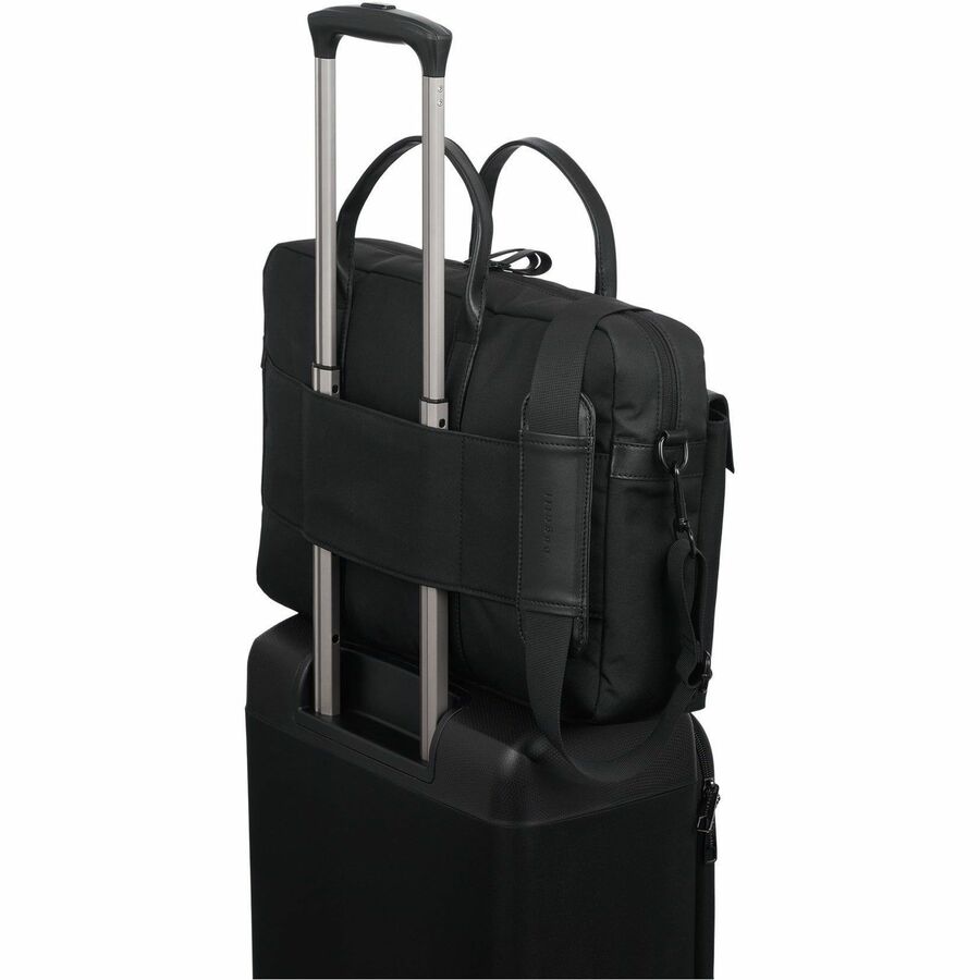 bugatti Madison Carrying Case (Briefcase) for 15.6" (396.24 mm) Notebook - Black