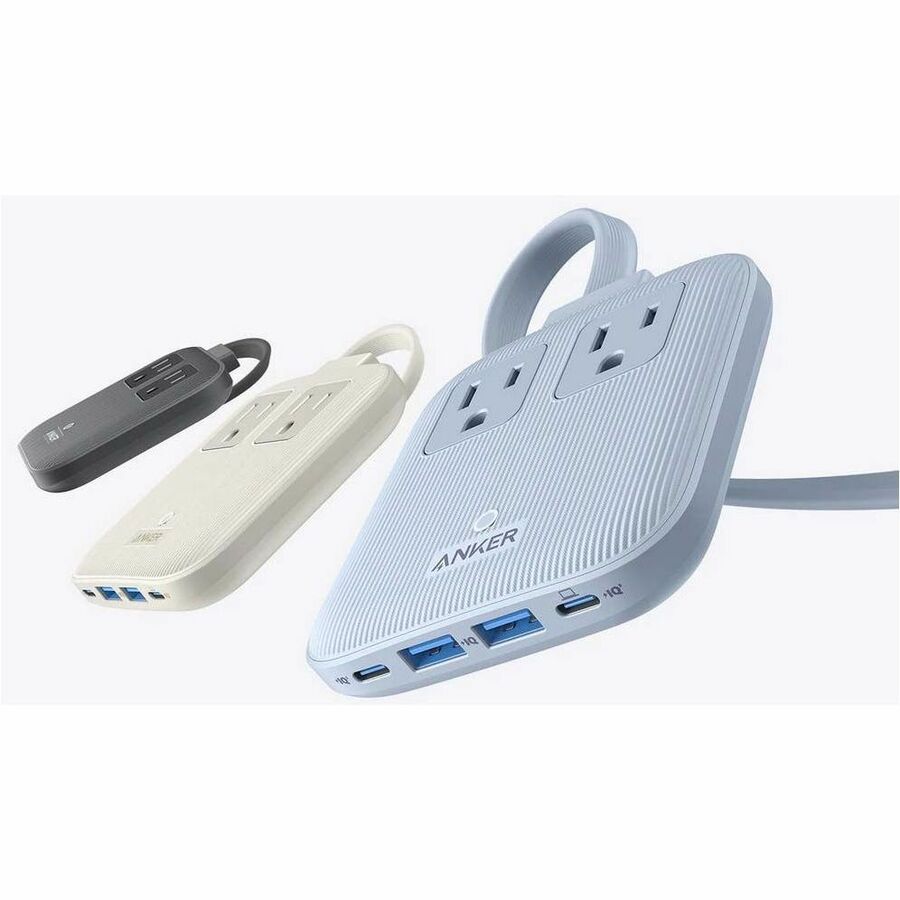 Anker Nano Charging Station 6-in-1 67W black desktop charging station — alternate view 3