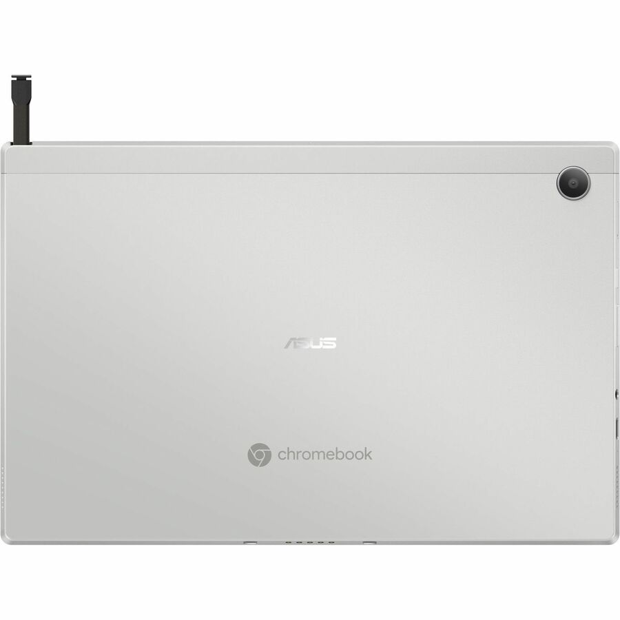 ASUS Chromebook Enterprise Detachable with 10.51-inch touchscreen in silver — alternate view 3