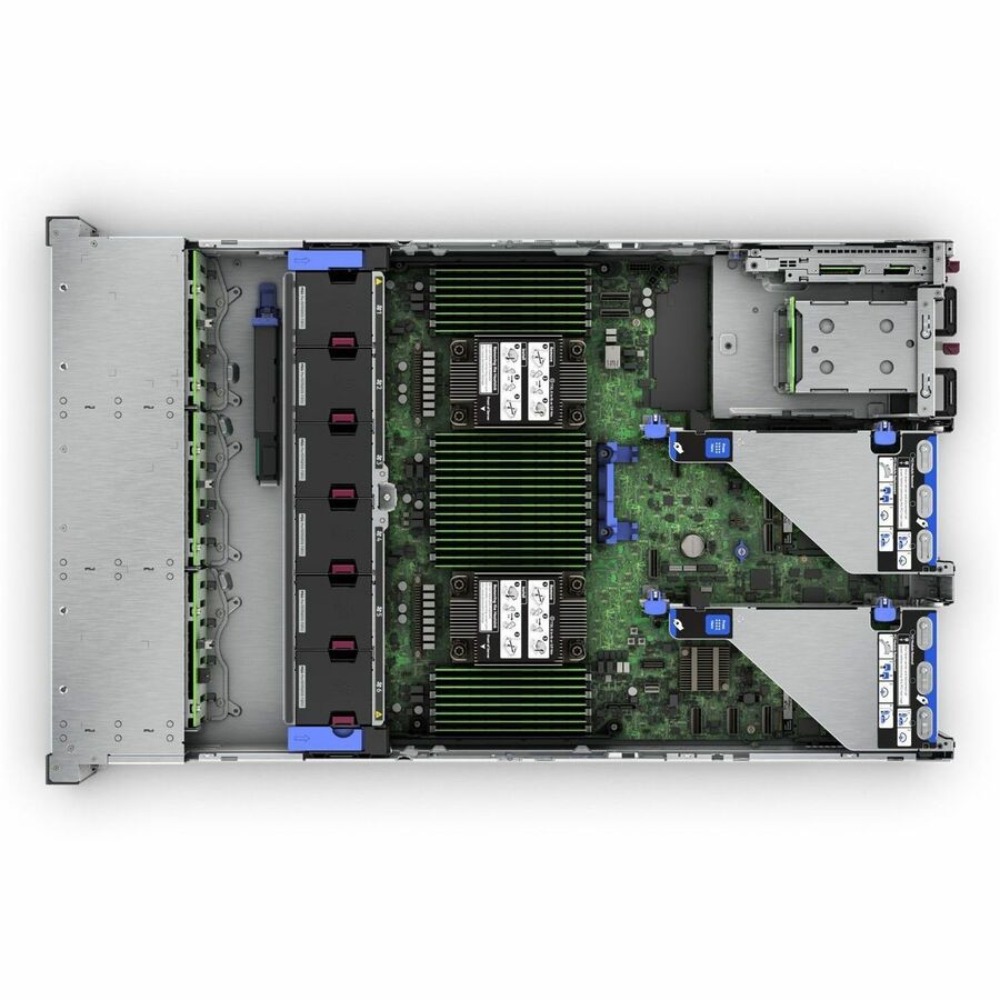 HPE ProLiant DL380 G11 2U Rack Server - 1 x Intel Xeon Silver 4509Y 2.6 GHz - 64 GB RAM - 960 GB SSD - (2 x 480GB) SSD Configuration - Smart Choice