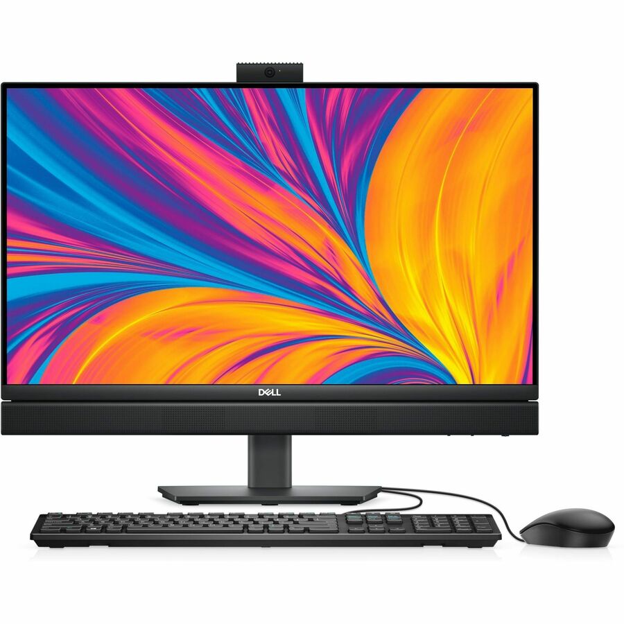 Dell OptiPlex 7000 7420 All-in-One Computer - Intel Core i3 14th Gen i3-14100T - 8 GB - 256 GB SSD - 23.8" Full HD - Desktop - Black