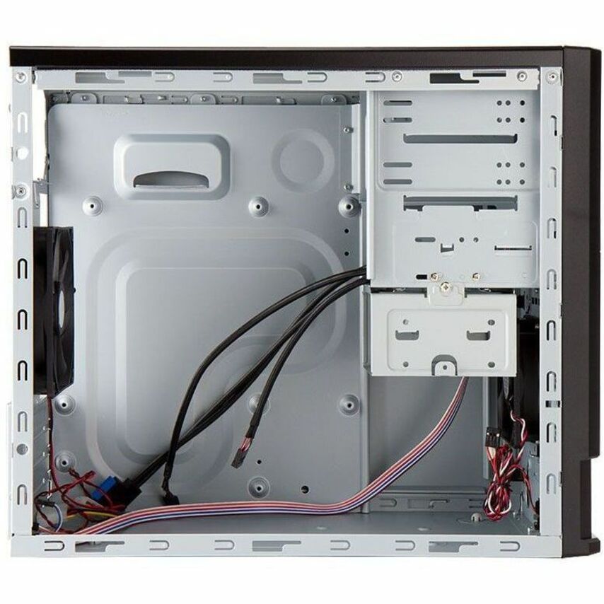 IN WIN EM048.CQ450TB3 micro-ATX mini tower case with pre-installed 450 W power supply — alternate view 3