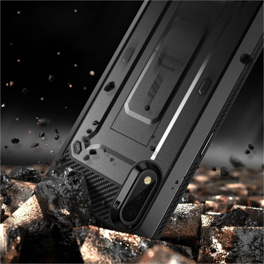 SUP Unicorn Beetle Pro Rugged Carrying Case (Holster) Samsung Galaxy A01 Smartphone - Black