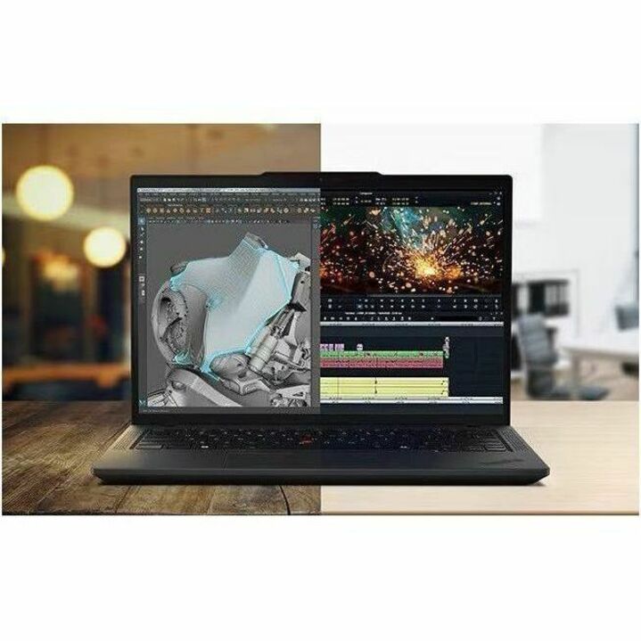 Lenovo ThinkPad P14s Gen 5 21G2001MUS 14.5" Mobile Workstation - WUXGA - 60 Hz - Intel Core Ultra 7 155H - 16 GB - 512 GB SSD - English Keyboard - Black