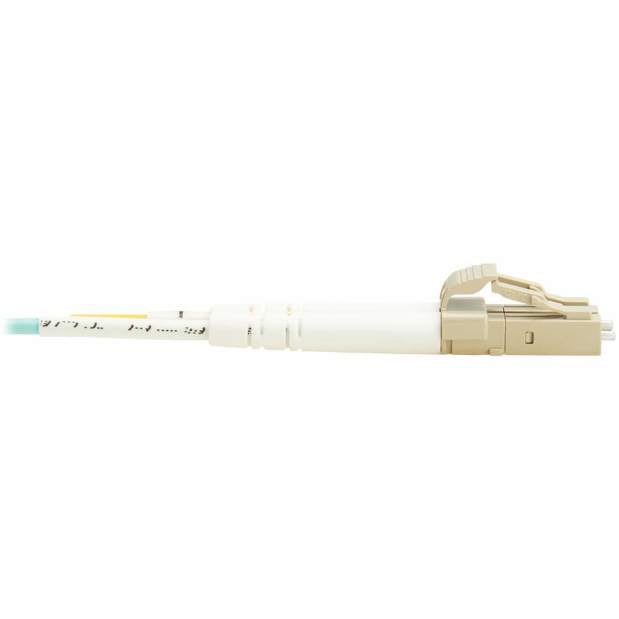 Eaton Tripp Lite Series 10Gb/40Gb/100Gb Duplex Multimode 50/125 OM4 LSZH Fiber Patch Cable (LC/LC), Aqua, 3M (9.8 ft.), TAA