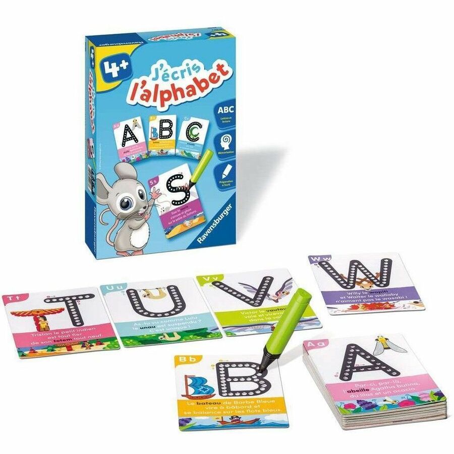 Jeu j'&eacute;cris l'alphabet - Ravensburger