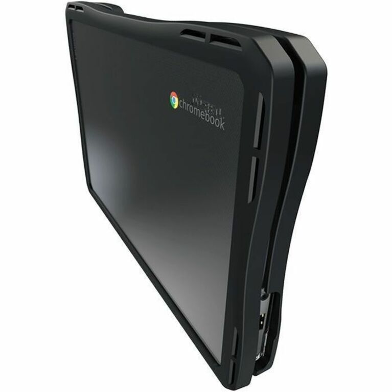 UZBL rugged hard shell case for Lenovo 100e and 100w Gen 4 with clear polycarbonate shell and reinforced TPU edges — alternate view 3