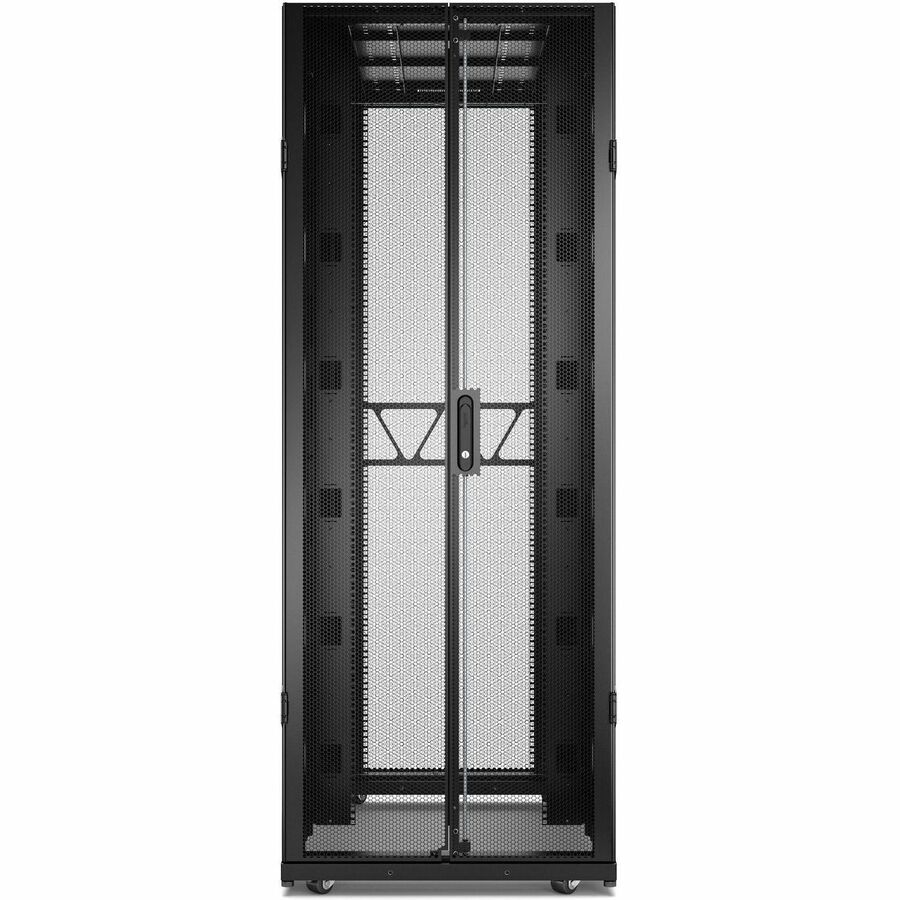 APC NetShelter SX Server Rack Gen 2, 42U, 1991H x 750W x 1200D mm, with Sides, Black [TAA]