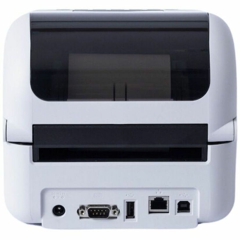 Brother TD-4550DNWBFC Desktop Direct Thermal Printer - Monochrome - Label Print - Fast Ethernet - USB - USB Host - Serial - Bluetooth 4.2 - IEEE 802.11a/b/g/n Wireless LAN - With Cutter