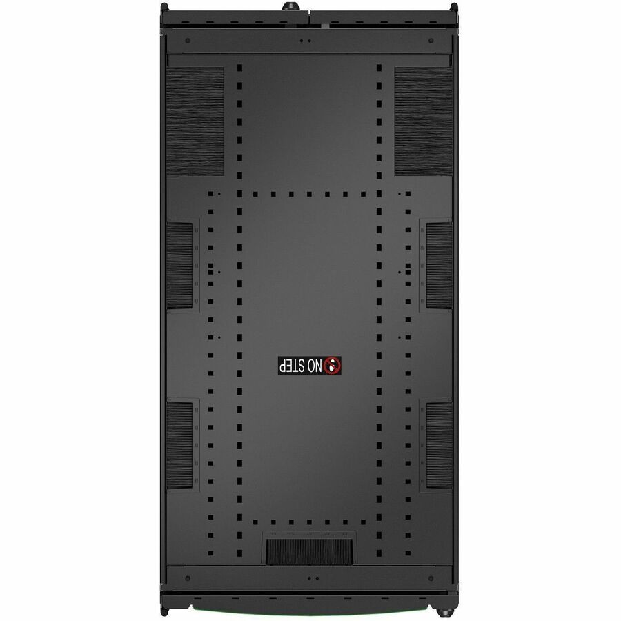 APC NetShelter SX Server Rack Gen 2, 48U, 2258H x 600W x 1200D mm, with Sides, Black [TAA]
