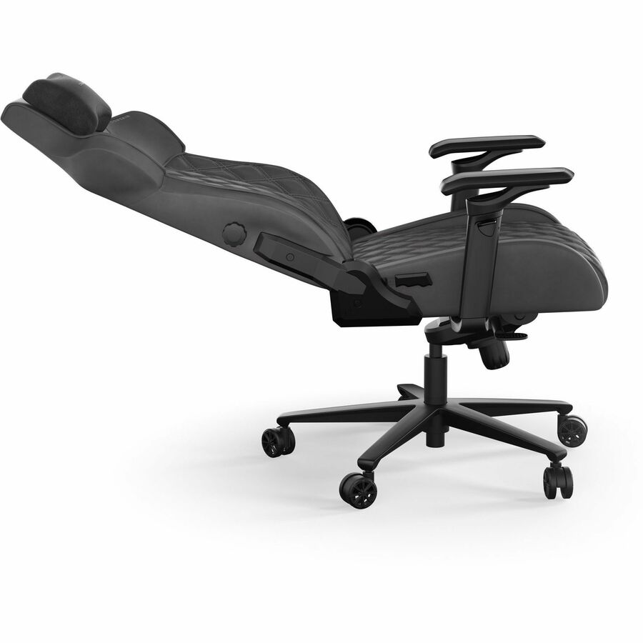 Corsair TC500 LUXE Gaming Chair - For Gaming - Fabric, Metal, Steel, Polyurethane, Foam - Shadow