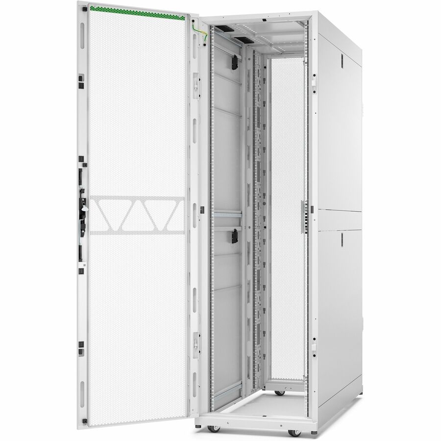 APC NetShelter SX Server Rack Gen 2, 42U, 1991H x 600W x 1200D mm, with Sides, White [TAA]