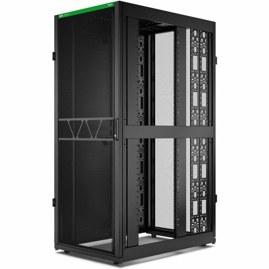 APC NetShelter SX Server Rack Gen 2, 42U, 1991H x 800W x 1200D mm, with Sides, Black [TAA]