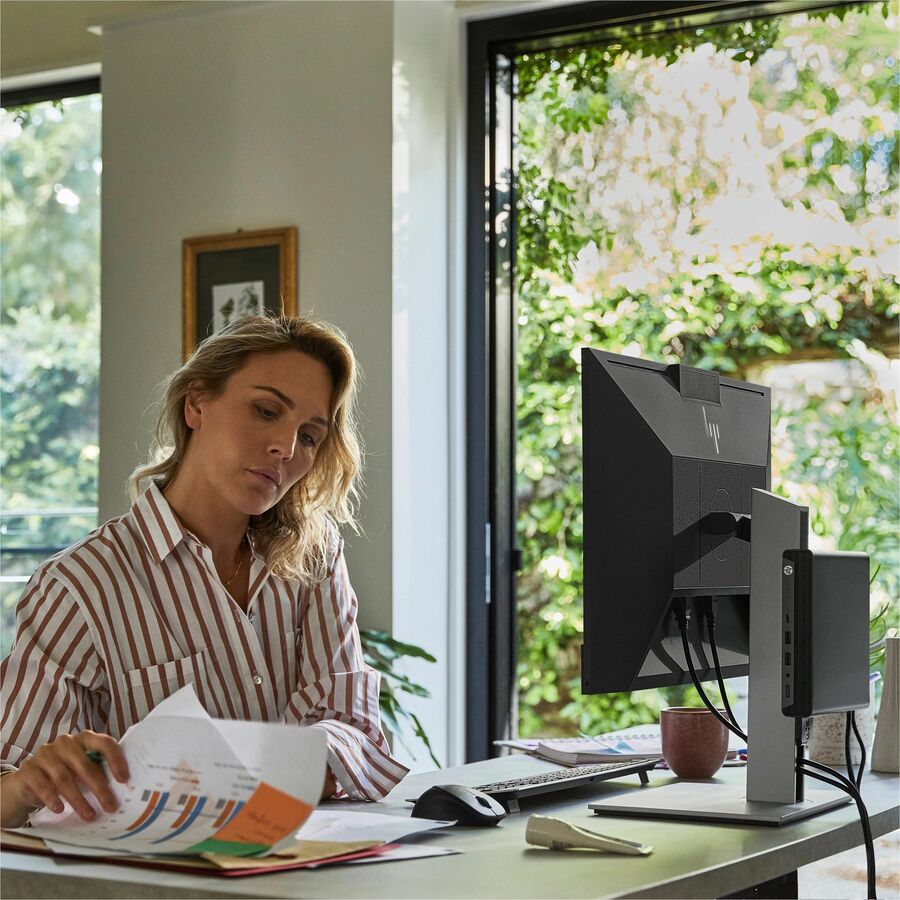 HP Elite Mini 800 G9 Desktop Computer - Intel Core i5 12th Gen i5-12500T - vPro Technology - 16 GB - 256 GB SSD - Mini PC - Smart Buy Plus