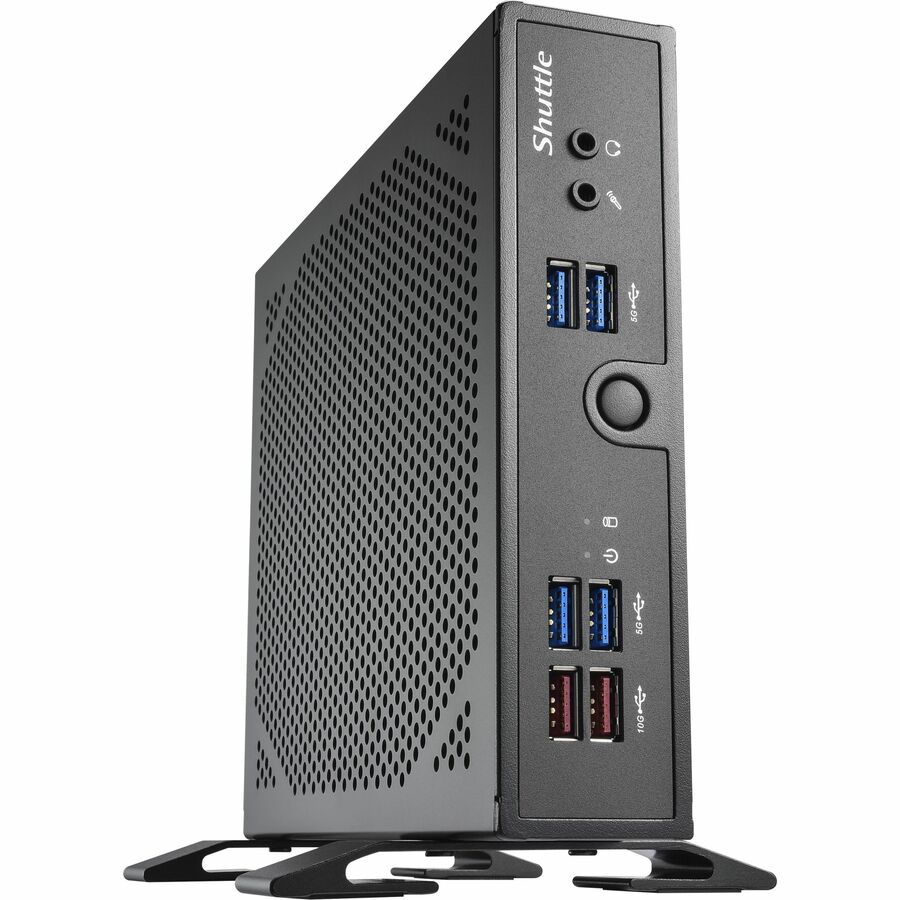 Shuttle XPC slim DS50U3 Barebone System - Slim PC - 1 x Processor Support - 1 Core i3 13th Gen i3-1315U 1.20 GHz Dual-core (2 Core)