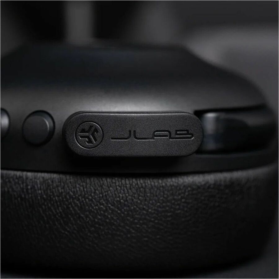 Black JLab Audio EPIC Work wireless headset for professional calls and meetings — alternate view 3
