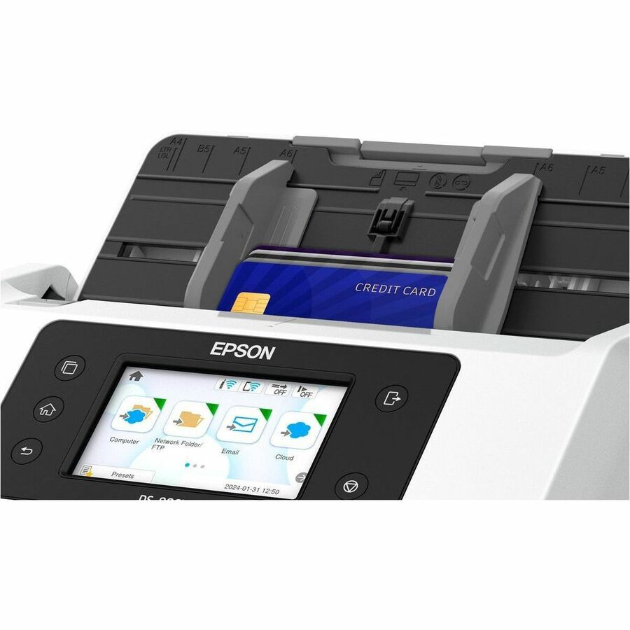 Epson EdgeLink DS-800WN ADF Scanner - 600 dpi Optical