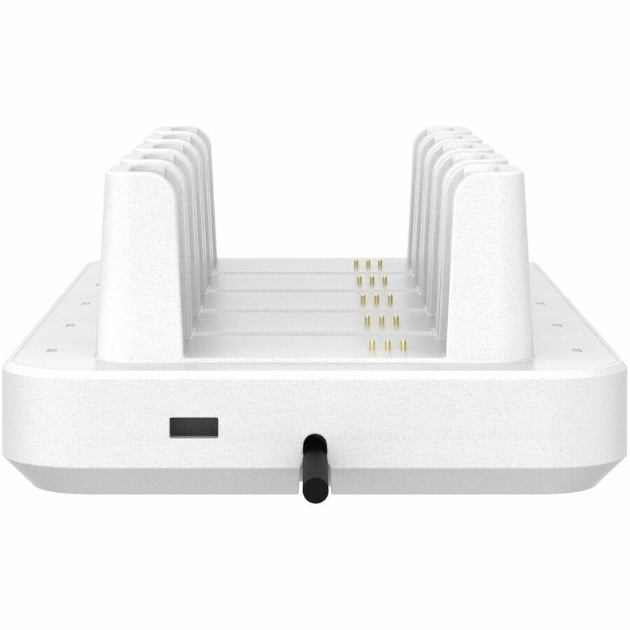 Workflow 5-Slot Battery Charger w/Power supply - Workflow 5-Slot Battery Charger w/Power supply - White/Grey