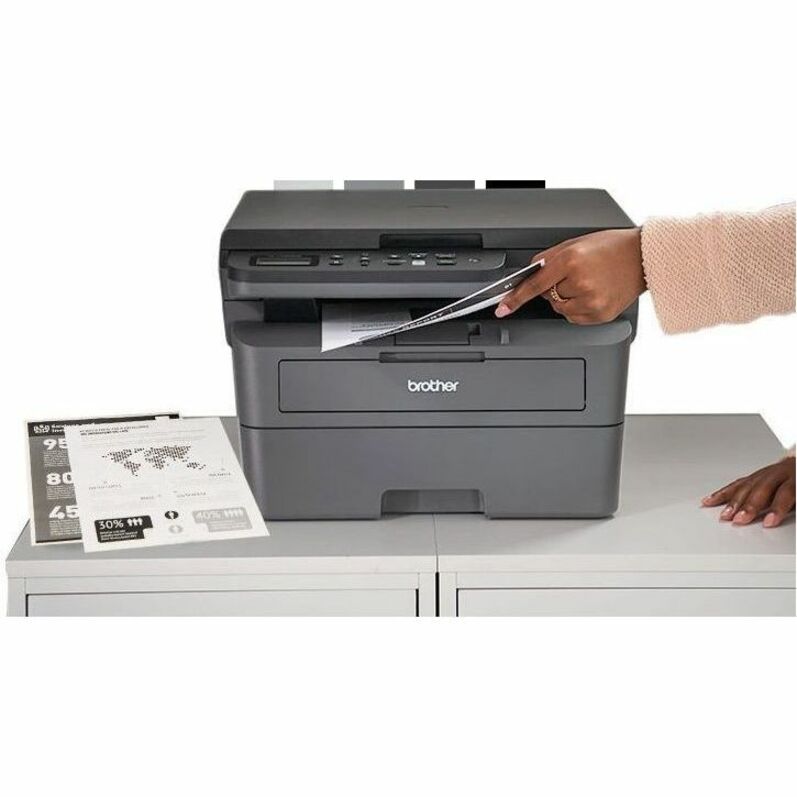 Brother HL-L2465DW Wired & Wireless Laser Multifunction Printer - Monochrome