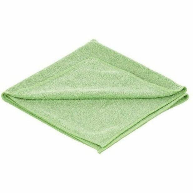 Unger MicroWipe 2000 Medium Duty - For General Purpose - Cloth, Wipe - Recommended For: Debris Remover, Bacteria Remover, Soil Remover, Mold Remover - Medium Duty, Absorbent, Washable, Durable - Green - 10 /