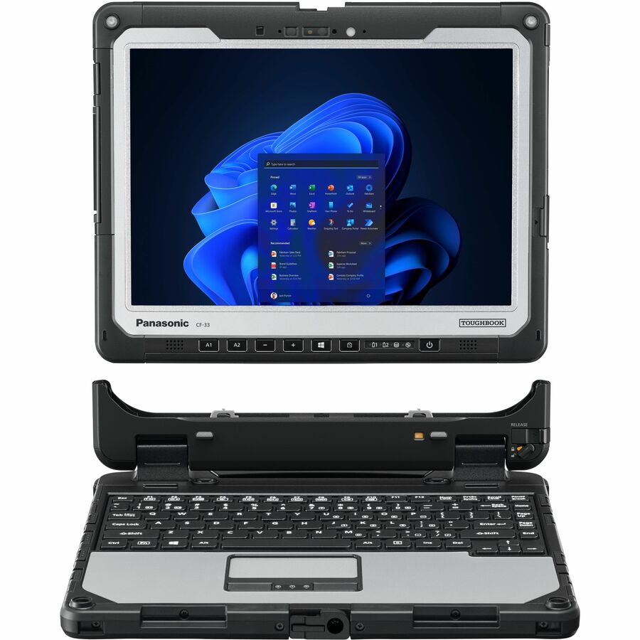 Panasonic Connect TOUGHBOOK CF-33 Rugged Tablet - 12" QHD - vPro Technology - 16 GB - 512 GB SSD - Windows 11 Pro - 4G